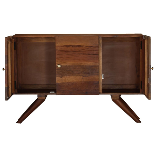 VidaXL vidaXL Solid Reclaimed Wood Sideboard Brown 110x30x75cm Storage Cabinet Unit 2