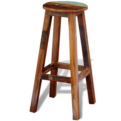 VidaXL vidaXL Barhocker Altholz Massiv 2