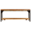 VidaXL vidaXL Coffee Table with Shelf Solid Reclaimed Wood Living Room Tea Couch 2