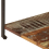 VidaXL vidaXL Coffee Table with Shelf Solid Reclaimed Wood Living Room Tea Couch 7
