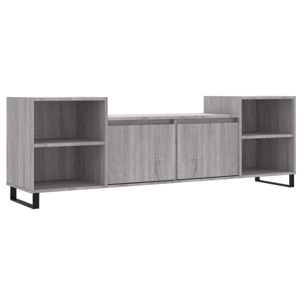 (grey sonoma) vidaXL TV Cabinet TV Unit Sideboard TV Stand Media Cabinet Engineered Wood