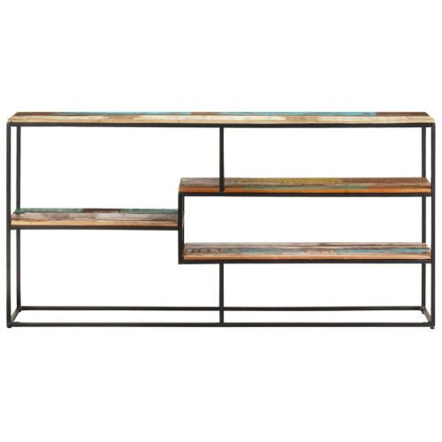VidaXL vidaXL Solid Reclaimed Wood Sideboard Industrial Side Cabinet Standing Shelf 1