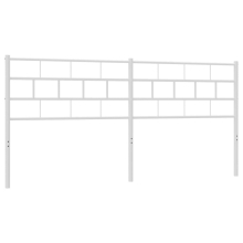 (white, 180 cm) vidaXL Metal Headboard Home Tall Headboard Bed Header Bedroom Bed Headboard