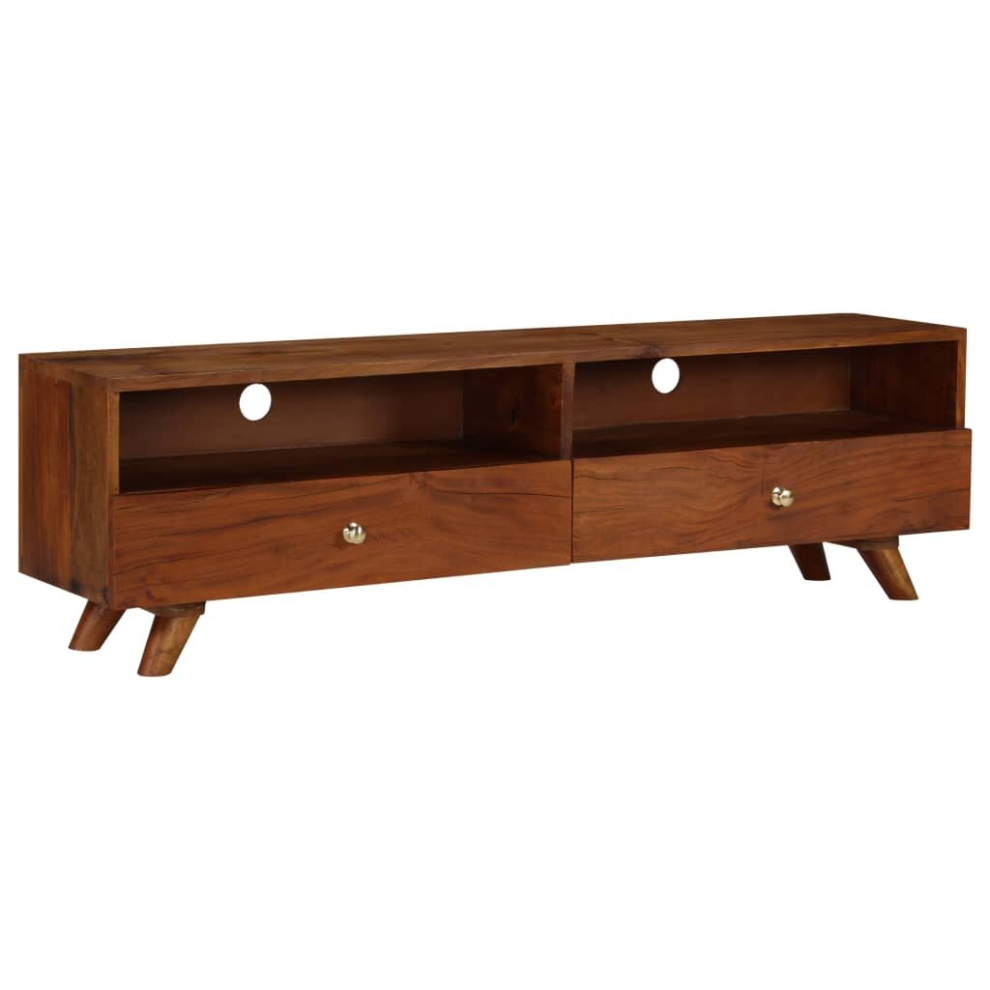 Vidaxl Solid Reclaimed Wood Tv Cabinet 140X30x40cm Entertainment Centre Stand
