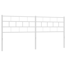 (white, 193 cm) vidaXL Metal Headboard Home Tall Headboard Bed Header Bedroom Bed Headboard