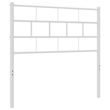(white, 107 cm) vidaXL Metal Headboard Home Tall Headboard Bed Header Bedroom Bed Headboard
