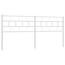 (white, 160 cm) vidaXL Metal Headboard Home Tall Headboard Bed Header Bedroom Bed Headboard