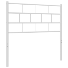 (white, 80 cm) vidaXL Metal Headboard Home Tall Headboard Bed Header Bedroom Bed Headboard