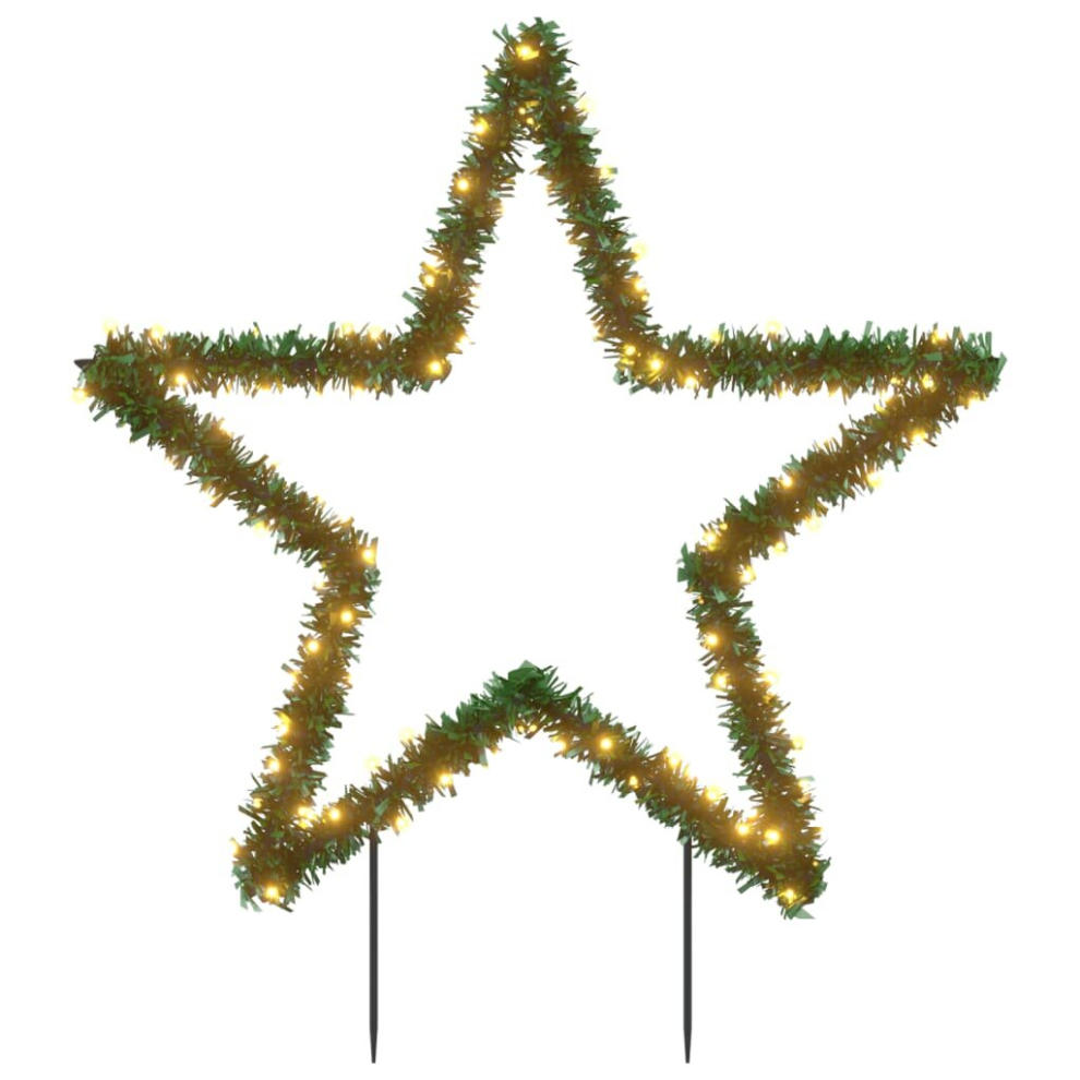Vidaxl Christmas Light Decoration Xmas Stake Light With Spikes Star 115 Leds