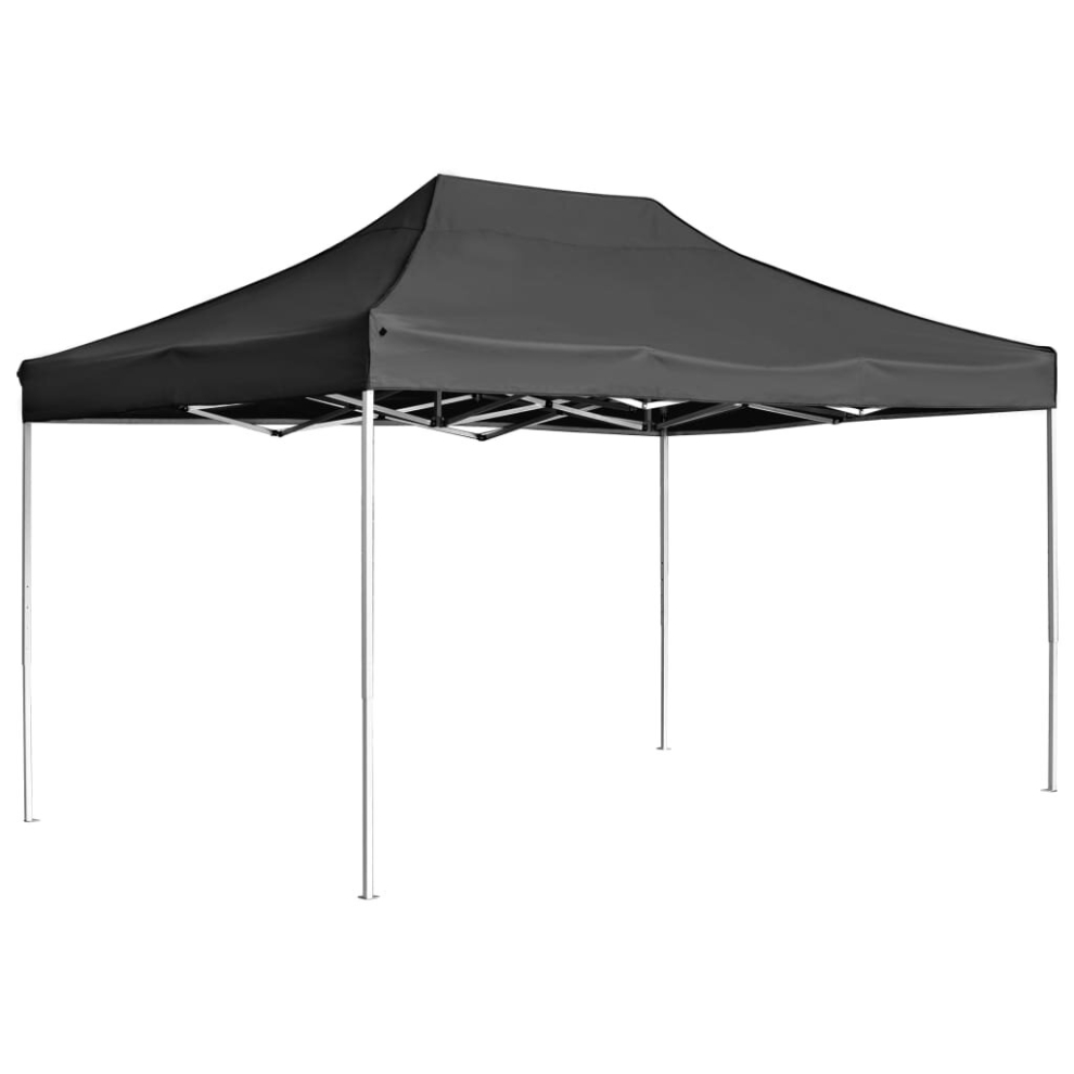 vidaXL Professional Folding Party Tent Aluminium 4.5x3m Anthracite Canopy