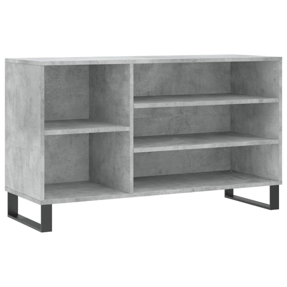 (concrete grey) vidaXL Shoe Cabinet Shoe Cupboard Shoe Storage Rack Shelf Engineered Wood