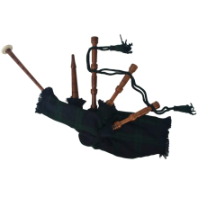 (green black) vidaXL Kid's Scottish Great Highland Child Music Bagpipes Pipes Tartan 2 Models