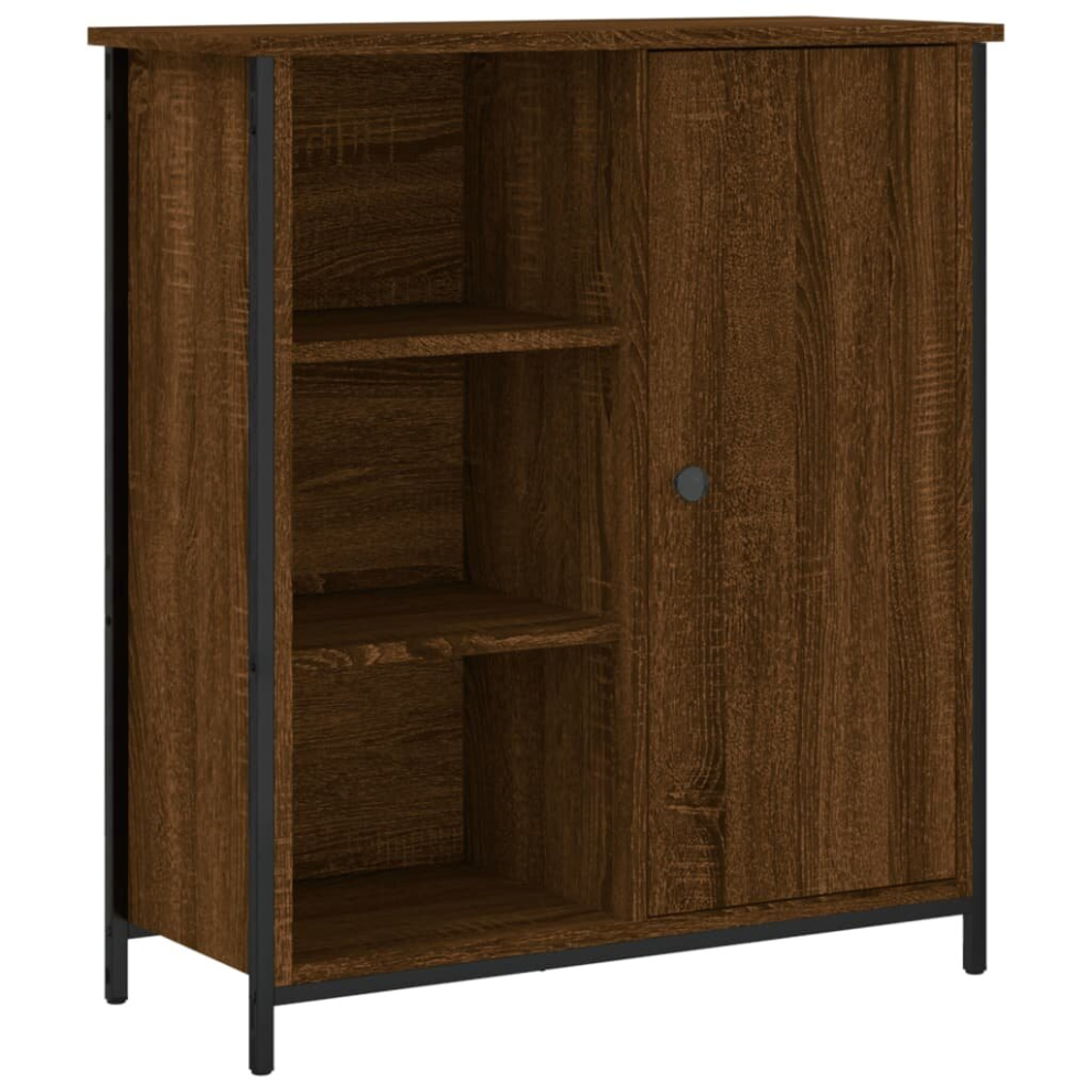 (brown oak) vidaXL Sideboard Storage Cupboard Highboard Home Side Cabinet Engineered Wood