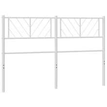 (white, 150 cm) vidaXL Metal Headboardfor Bedroom Tall Headboard Bed Header Bed Headboard
