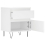 VidaXL (white, 2 pcs) vidaXL Bedside Cabinets Nightstand Side Table Bed Cabinet Engineered Wood 7
