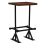 VidaXL (3 piece) vidaXL Bar Set Dining Room Kitchen Dining Table and Chair Solid Reclaimed Wood 2