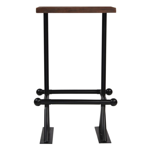 VidaXL (3 piece) vidaXL Bar Set Dining Room Kitchen Dining Table and Chair Solid Reclaimed Wood 2