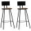 VidaXL (3 piece) vidaXL Bar Set Dining Room Kitchen Dining Table and Chair Solid Reclaimed Wood 8