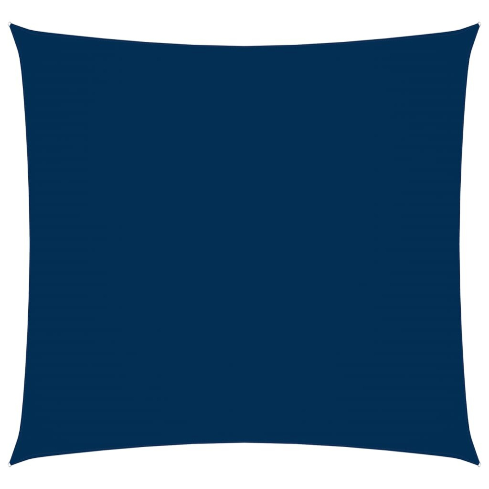 Vidaxl Sunshade Sail Patio Sunscreen Awning Canopy Oxford Fabric Square Blue