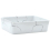 VidaXL (white) vidaXL Countertop Basin Bathroom Sink Vessel Multicolour Rectangular Ceramic 1