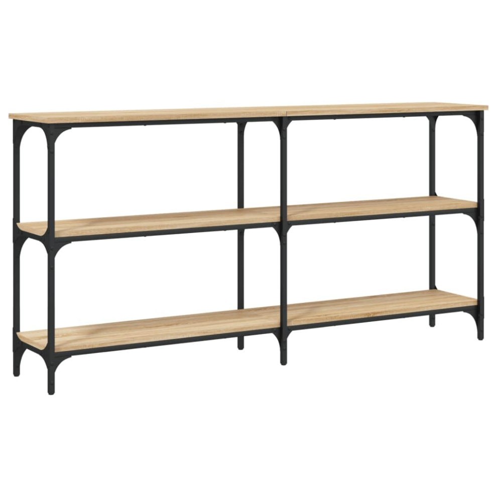Vidaxl (Sonoma Oak, 150 X 29 X 75 Cm) Console Table End Table Hallway Stand Side Sofa Table Engineered Wood