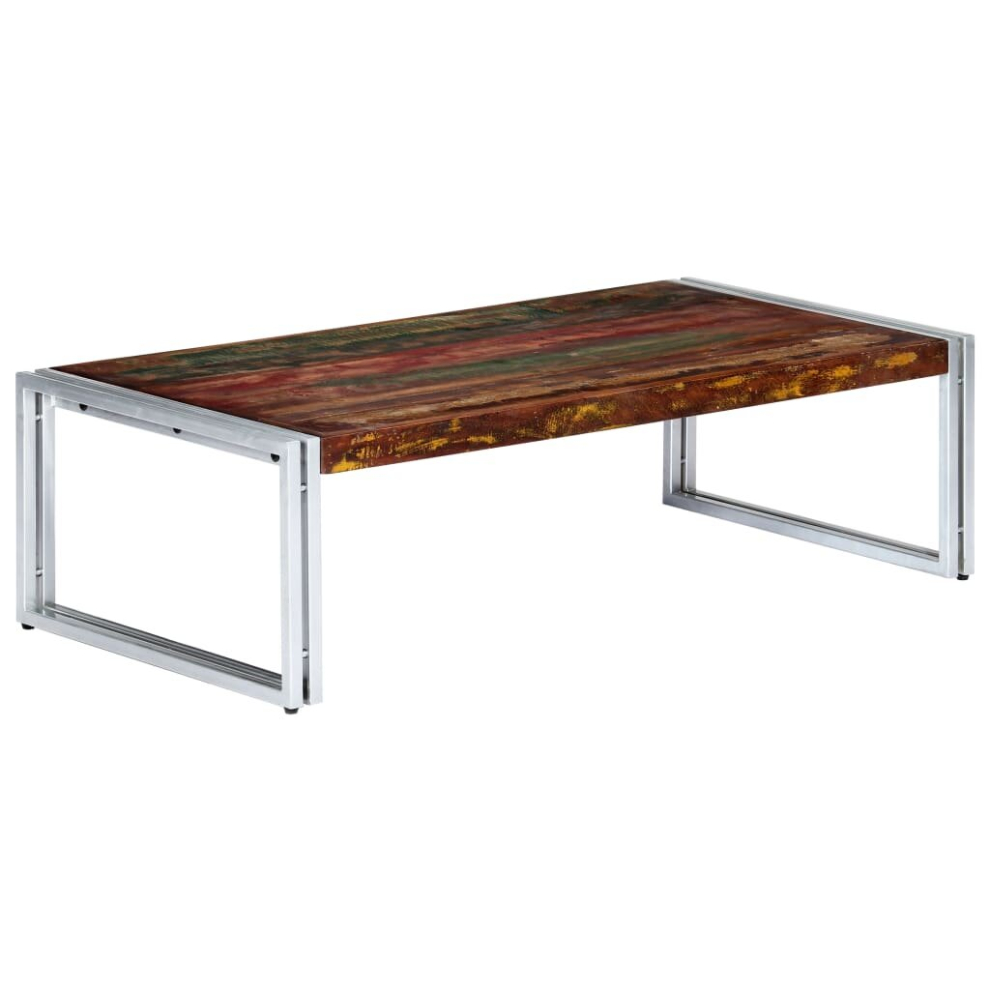 (120 x 60 x 35 cm) vidaXL Coffee Table Solid Reclaimed Wood Living Room Stand Desk 120cm/60cm