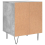 VidaXL (concrete grey, 2 pcs) vidaXL Bedside Cabinets Nightstand Side Table Bed Cabinet Engineered Wood 7