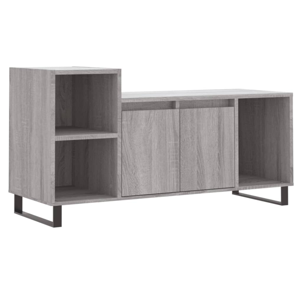 Vidaxl (Grey Sonoma) Tv Cabinet Tv Unit Sideboard Tv Stand Media Cabinet Engineered Wood