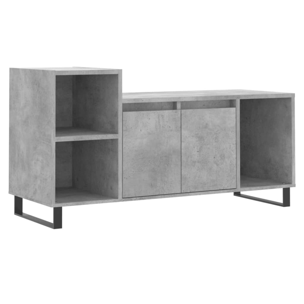 (concrete grey) vidaXL TV Cabinet TV Unit Sideboard TV Stand Media Cabinet Engineered Wood