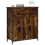VidaXL (smoked oak) vidaXL Sideboard Storage Cupboard Highboard Home Side Cabinet Engineered Wood 3