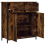 VidaXL (smoked oak) vidaXL Sideboard Storage Cupboard Highboard Home Side Cabinet Engineered Wood 5