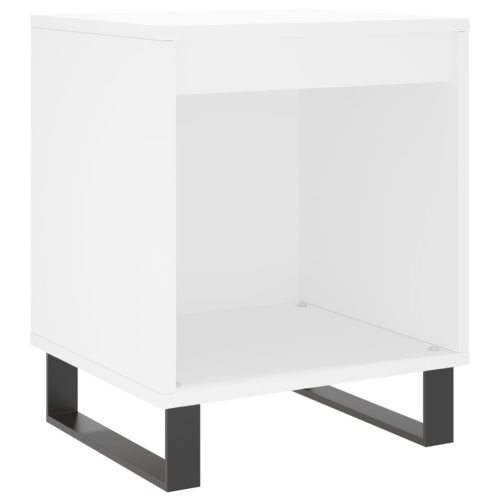 VidaXL (white, 1 pcs) vidaXL Bedside Cabinets Nightstand Side Table Bed Cabinet Engineered Wood