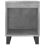 VidaXL (concrete grey, 2 pcs) vidaXL Bedside Cabinets Nightstand Side Table Bed Cabinet Engineered Wood 5