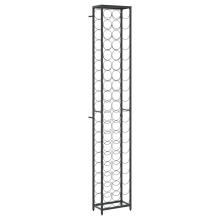 (34 x 18 x 200 cm) vidaXL Wine Rack Metal Bar Drink Cabinet Storage Organiser Stand Wine Holder