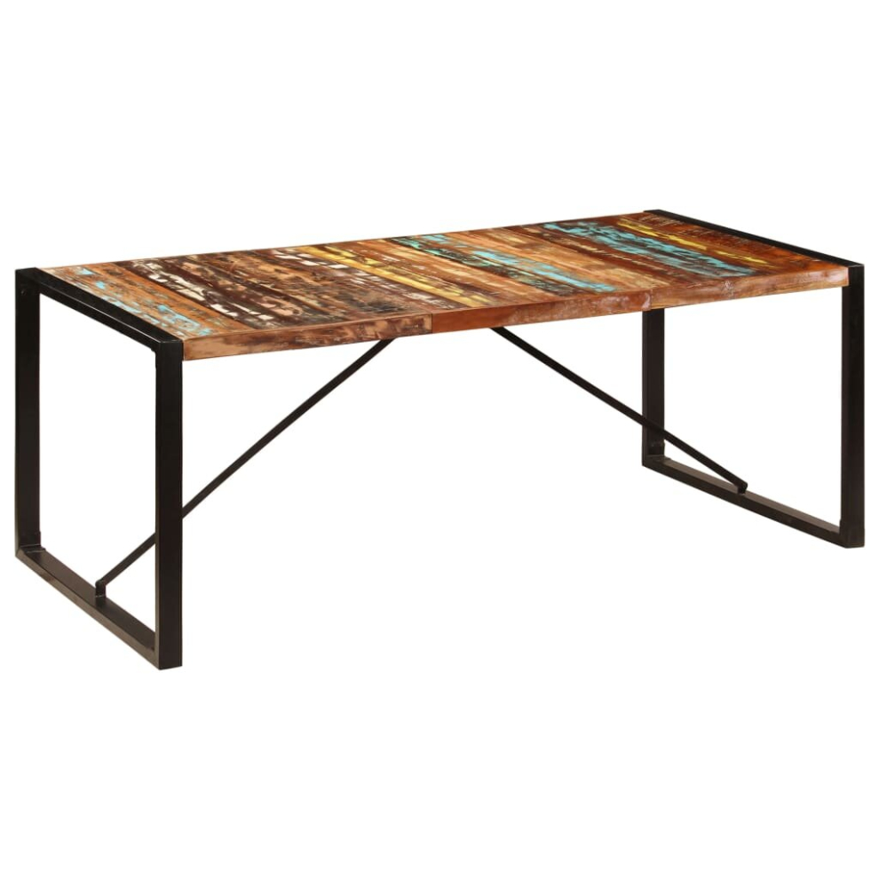 Vidaxl (200 X 100 X 75 Cm) Dining Table Kitchen Dinner Table Dining Room Desk Breakfast Table