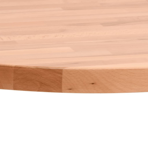 VidaXL (brown, 40 x 1.5 cm) vidaXL Table Top Wooden Replacement Desk Top Dining Table Top Solid Wood Beech 2