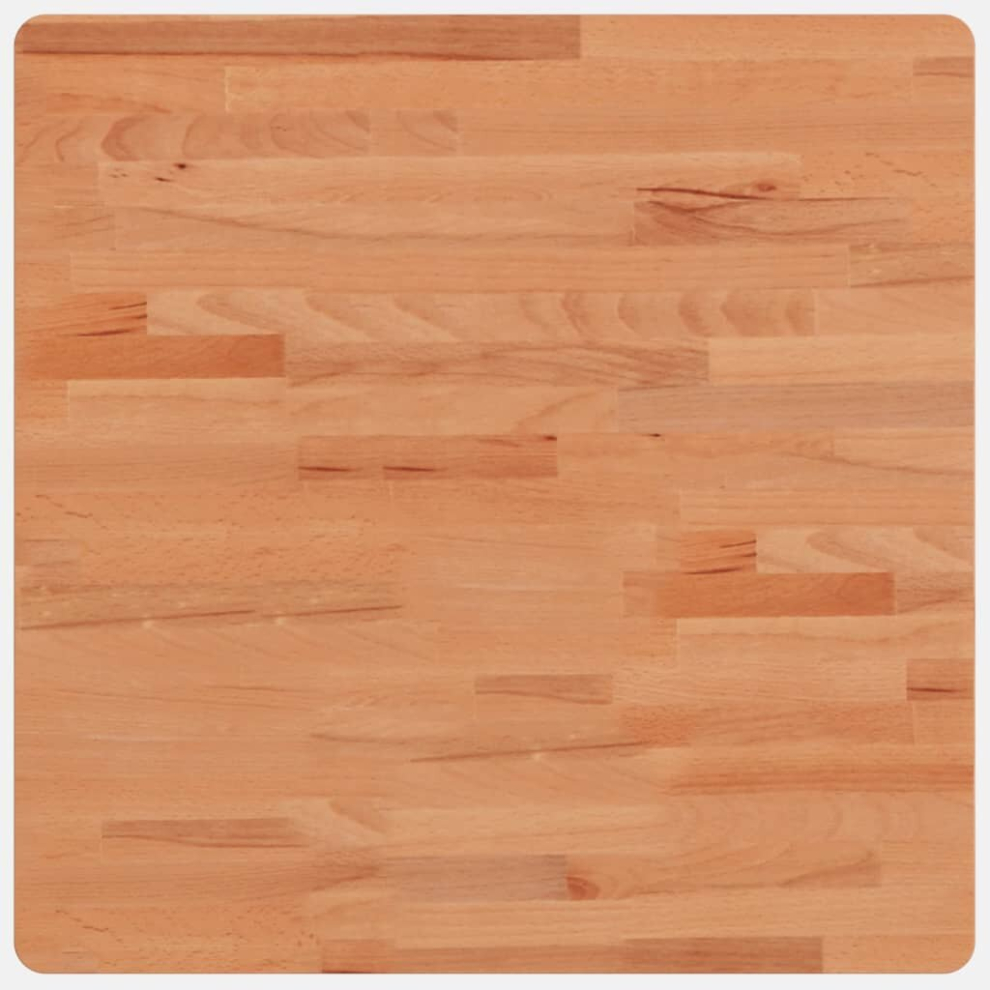 Vidaxl (Brown, 60 X 60 X 1.5 Cm) Table Top Wooden Replacement Desk Top Dining Table Top Solid Wood Beech
