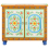 VidaXL vidaXL Hand Painted Sideboard Wooden Sideboard Side Cabinet Storage Cabinet 3