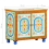 VidaXL vidaXL Hand Painted Sideboard Wooden Sideboard Side Cabinet Storage Cabinet 4