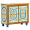 VidaXL vidaXL Hand Painted Sideboard Wooden Sideboard Side Cabinet Storage Cabinet 11