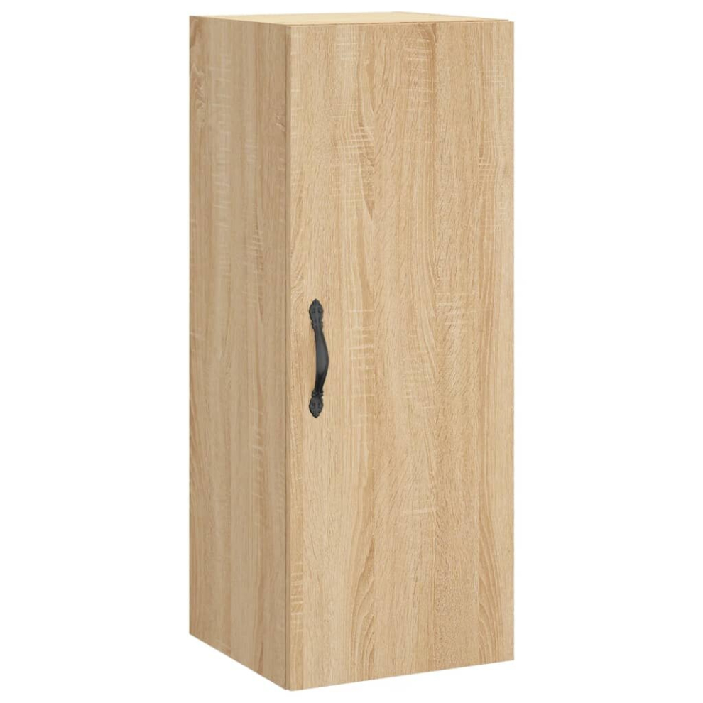 Vidaxl (Sonoma Oak) Wall Mounted Cabinet Storage Cabinet Wall Cupboard Engineered Wood