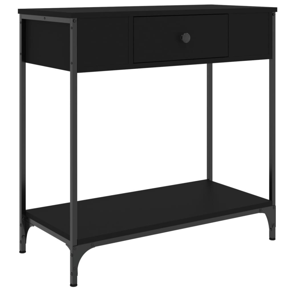 Vidaxl (, 75 X 34.5 X 75 Cm) Console Table Side End Table Hallway Stand Sofa Table Engineered Wood Black