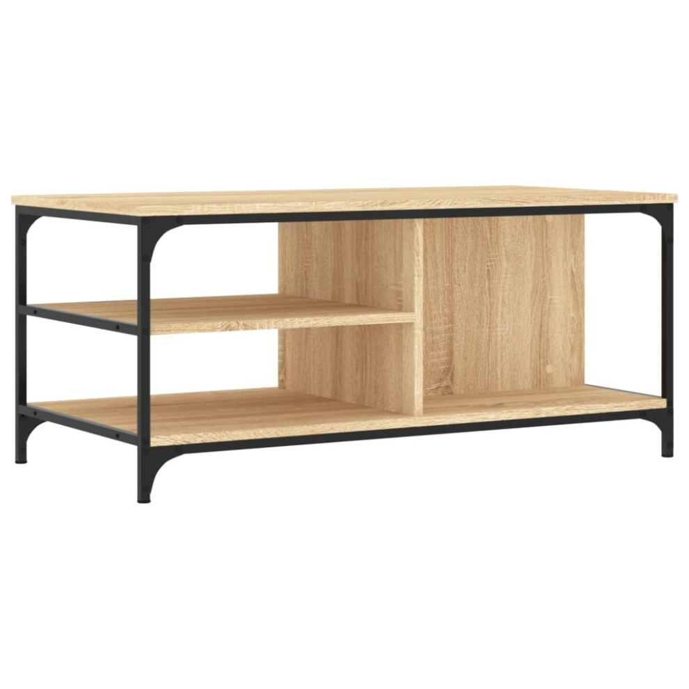 Vidaxl (Sonoma Oak) Coffee Table Living Room Tea Side Table Sofa Table Engineered Wood
