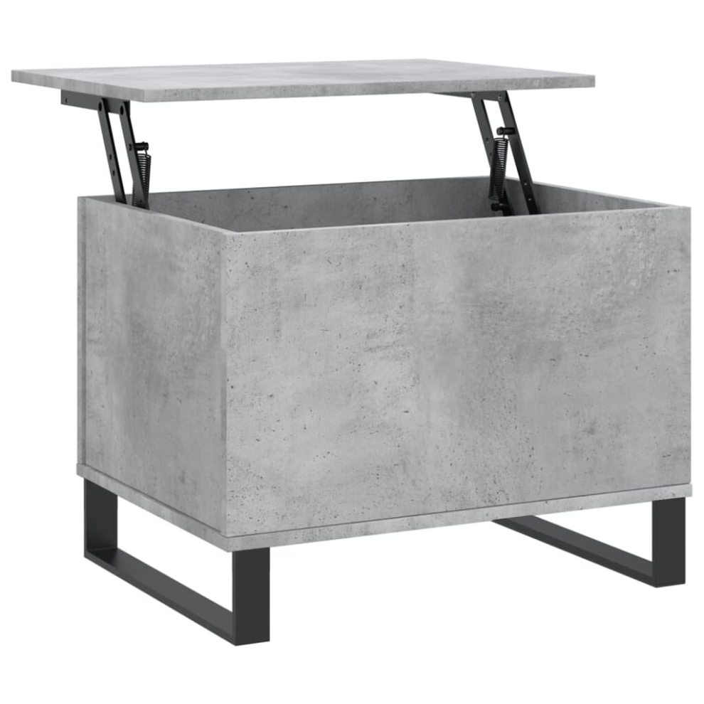 Vidaxl (Concrete Grey) Coffee Table Side Table End Accent Telephone Sofa Table Engineered Wood