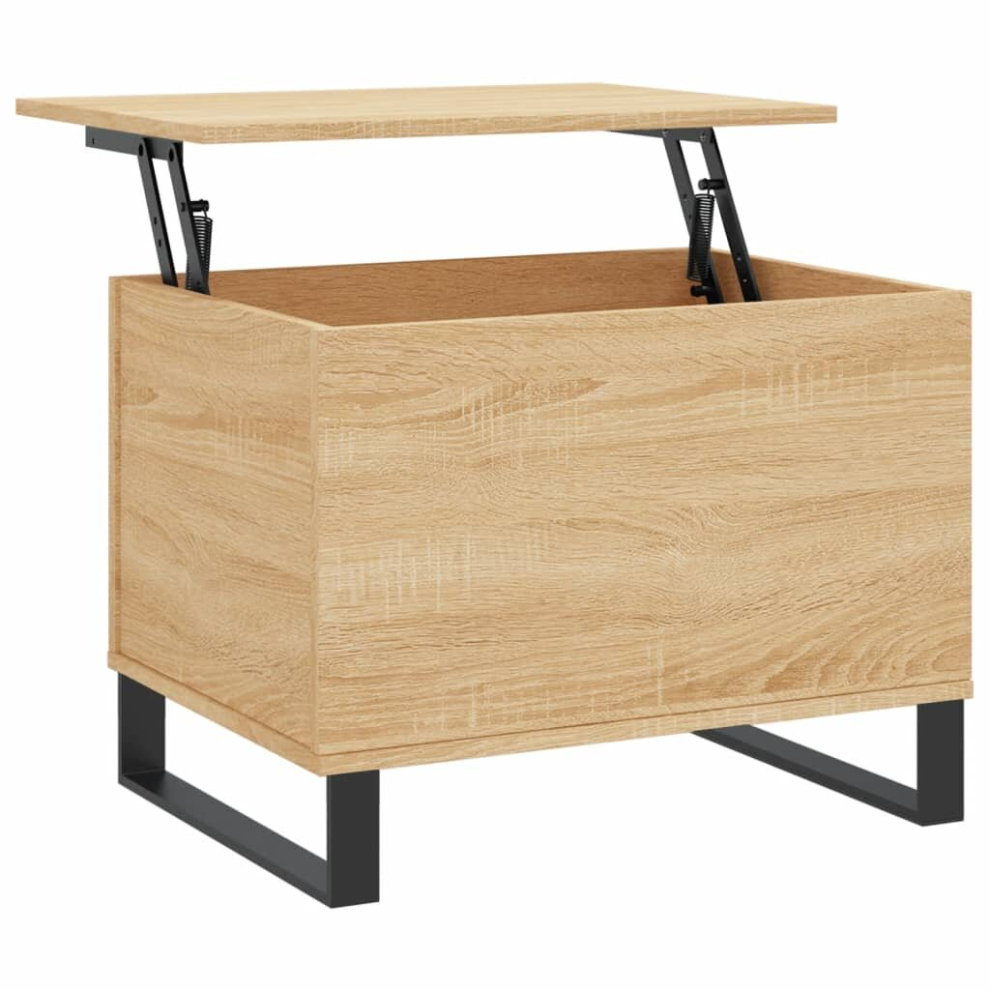 Vidaxl (Sonoma Oak) Coffee Table Side Table End Accent Telephone Sofa Table Engineered Wood Brown
