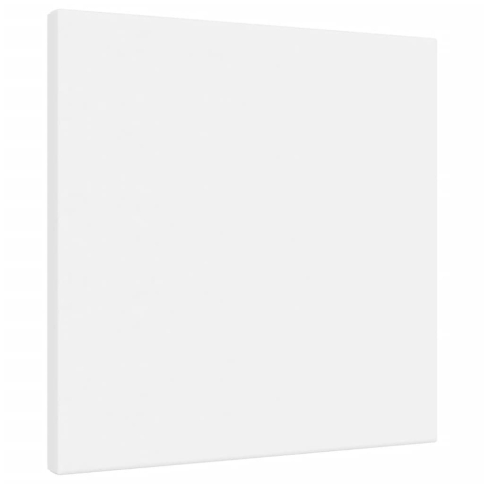 (30 X 30 X 1.5 cm) vidaXL Stretched Canvases Blank Canvas 12 Pcs White Fabric And Solid Wood Pine