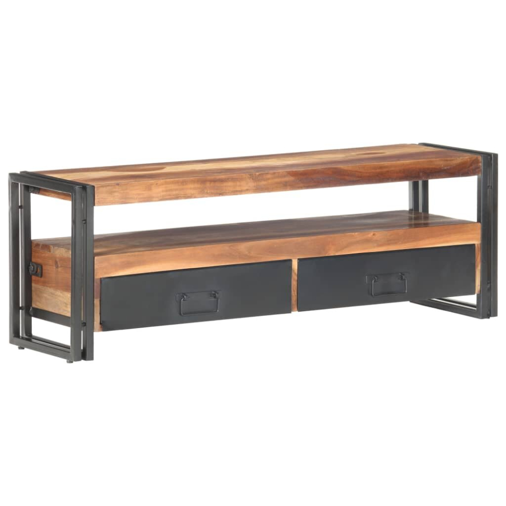 Vidaxl Tv Cabinet Tv Unit Entertainment Centre Tv Stand Media Unit Solid Wood