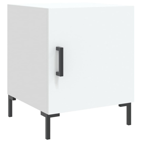 VidaXL (white, 2 pcs) vidaXL Bedside Cabinets Nightstand Bedside Table Bed Cabinet Engineered Wood 2