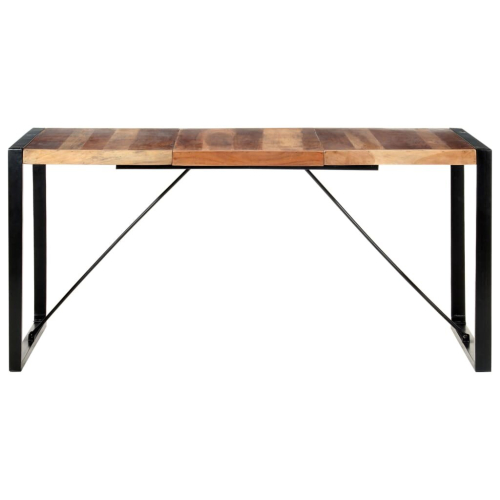 VidaXL (160 x 80 x 75 cm) vidaXL Solid Wood Dining Table with Acacia Finish Dinner Set Multi Sizes 1