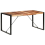 VidaXL (160 x 80 x 75 cm) vidaXL Solid Wood Dining Table with Acacia Finish Dinner Set Multi Sizes 1